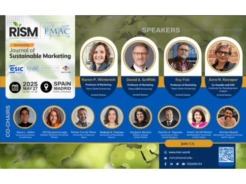 RESEARCH INNOVATIONS IN SUSTAINABLE MARKETING: RISM2025 