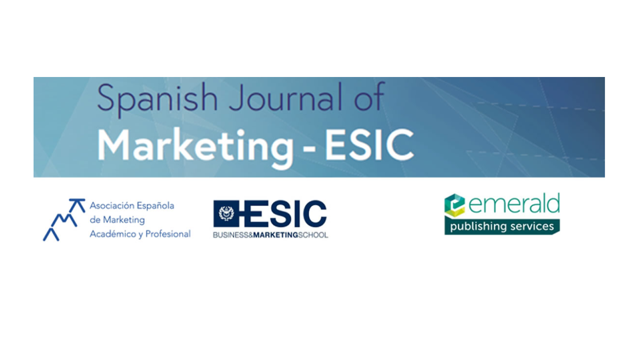 Candidatos al premio al mejor artículo publicado en Spanish Journal of Marketing-ESIC