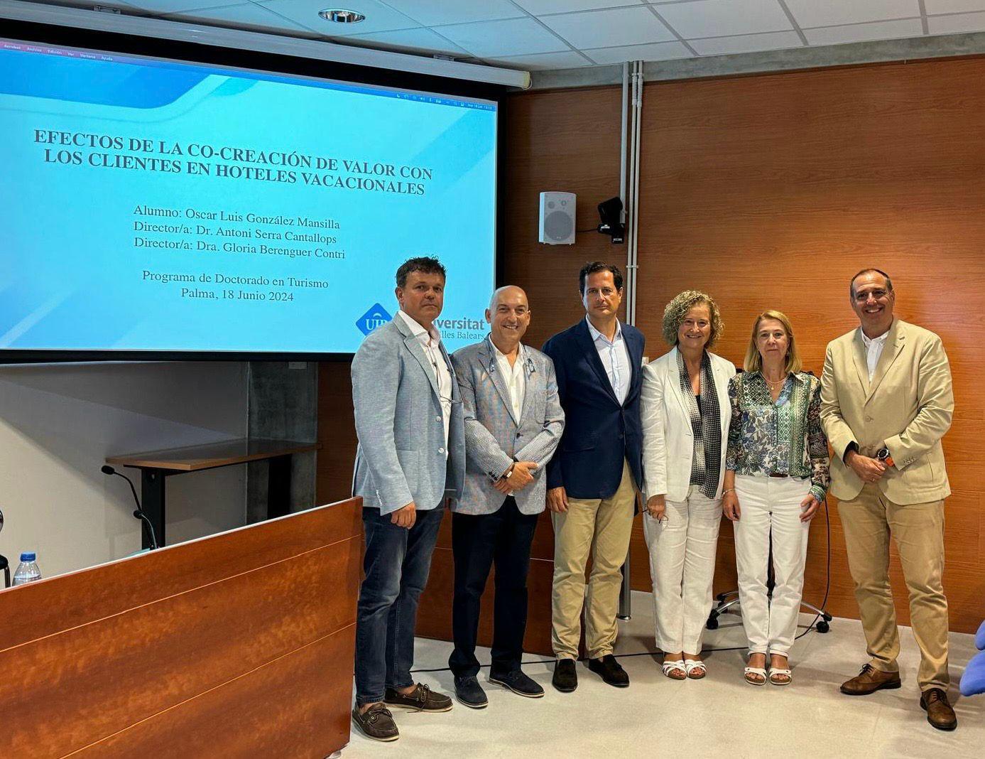 OSCAR LUIS GONZÁLEZ MANSILLA, NUEVO DOCTOR DE LA UNIVERSITAT DE LES ILLES BALEARS 