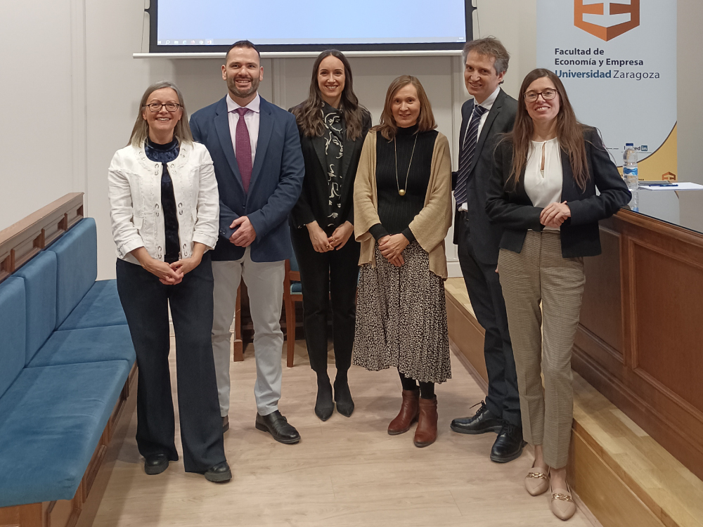 Sara Catalán Gil, nueva Profesora Titular del Área de Comercialización e Investigación de Mercados de la Universidad de Zaragoza 