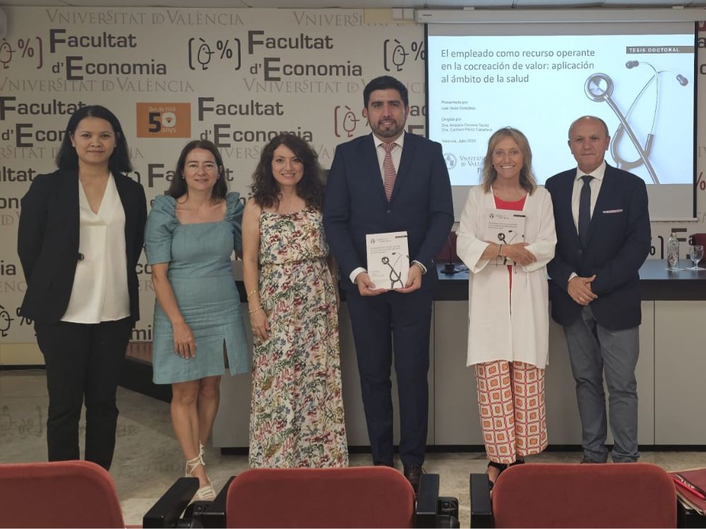 IVÁN VEAS GONZÁLEZ, NUEVO DOCTOR DE LA UNIVERSITAT DE VALÈNCIA 