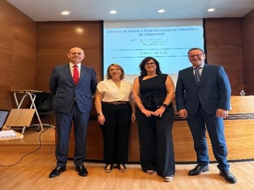 ELENA CARVAJAL TRUJILLO, NUEVA CATEDRÁTICA DE LA UNIVERSIDAD DE HUELVA 