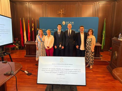 ÁLVARO CARRASCO AGUILAR, NUEVO DOCTOR DE LA UNIVERSIDAD CATÓLICA SAN ANTONIO DE MURCIA 