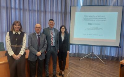 JESÚS COLLADO AGUDO, NUEVO CATEDRÁTICO DE LA UNIVERSIDAD DE CANTABRIA 