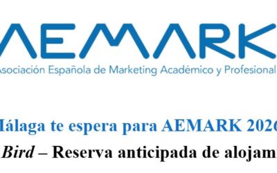 RESERVA ANTICIPADA DE ALOJAMIENTOS PARA AEMARK 2026 MÁLAGA 