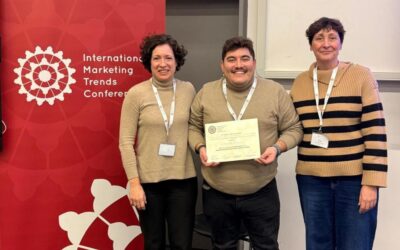 Álvaro Saavedra Montejo recibe el Best PhD Thesis Award at the International Marketing Trends Conference 2026 