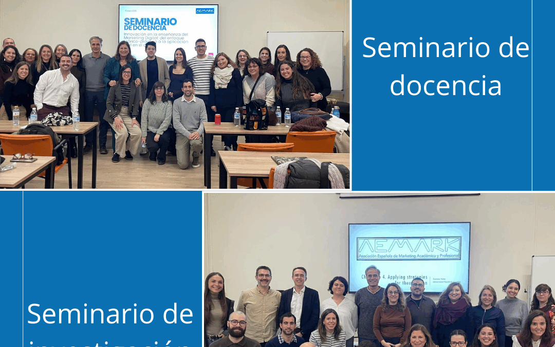 ÉXITO DE LOS SEMINARIOS AEMARK 2026 