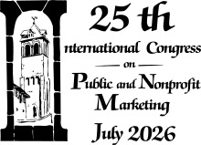 25TH INTERNATIONAL CONGRESS ON PUBLIC AND NONPROFIT MARKETING “THE LEGACY OF HERITAGE: PUBLIC & NONPROFIT MARKETING IN A CHANGING AI WORLD, TRUST AND SOCIAL IMPACT
