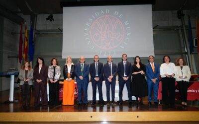 PEDRO JESÚS CUESTAS DÍAZ TOMA POSESIÓN COMO DECANO DE LA FACULTAD DE ECONOMÍA Y EMPRESA DE LA UNIVERSIDAD DE MURCIA
