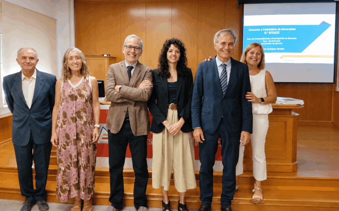 CARLA RODRÍGUEZ SÁNCHEZ, NUEVA CATEDRÁTICA DE UNIVERSIDAD DE LA UNIVERSIDAD DE ALICANTE 