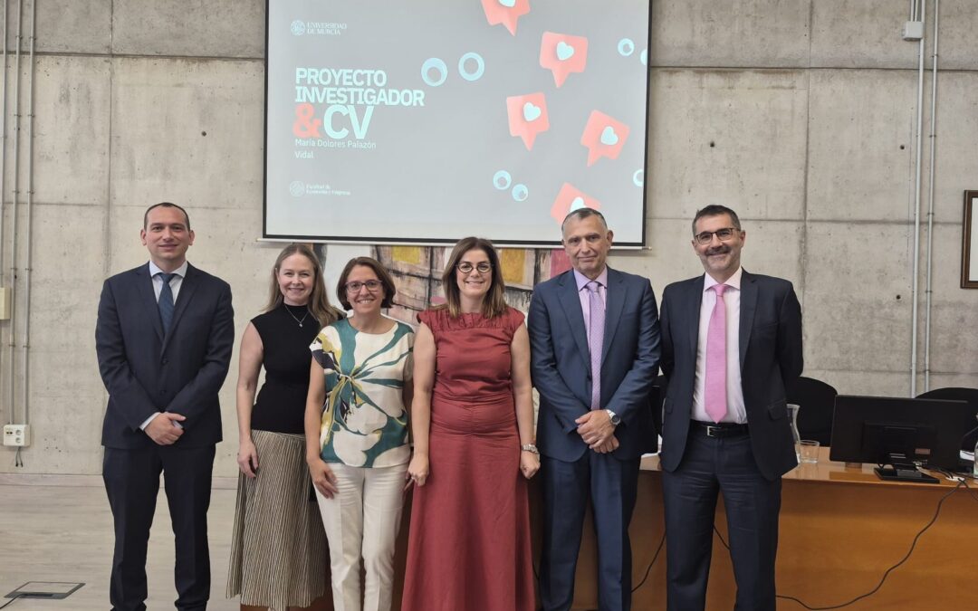 MARIOLA PALAZÓN VIDAL, NUEVA CATEDRÁTICA DE UNIVERSIDAD DE LA UNIVERSIDAD DE MURCIA 
