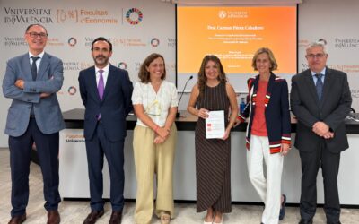 CARMEN PÉREZ CABALLERO, NUEVA CATEDRÁTICA DE LA UNIVERSITAT DE VALÈNCIA 