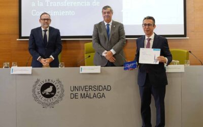 SEBASTIÁN MOLINILLO HA SIDO DISTINGUIDO CON EL PREMIO DE LA UNIVERSIDAD DE MÁLAGA A LA TRANSFERENCIA DE CONOCIMIENTO 